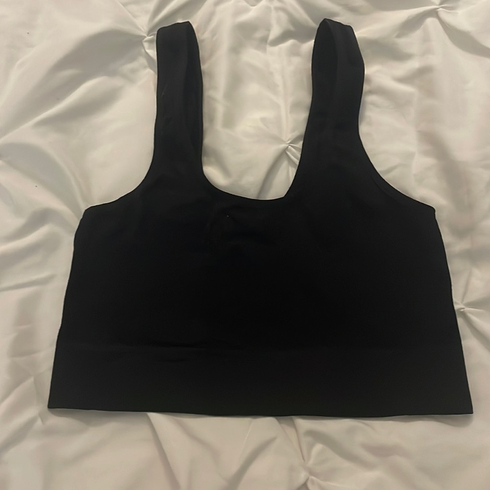Cute black crop top